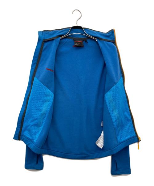 MAMMUT（マムート）MAMMUT (マムート) フリースジャケット ブルー×イエロー サイズ:Mの古着・服飾アイテム