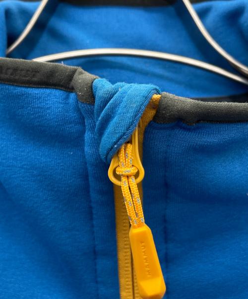 MAMMUT（マムート）MAMMUT (マムート) フリースジャケット ブルー×イエロー サイズ:Mの古着・服飾アイテム