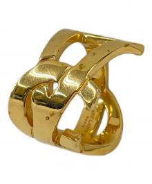 Saint Laurent Paris（サンローランパリ）の古着「YSLリング」｜ゴールド