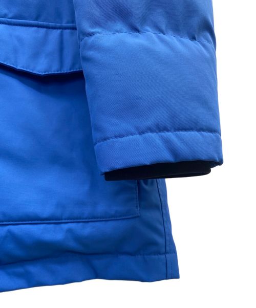 fay（フェイ）fay (フェイ) ダウンコート ブルー×ブラック サイズ:Lの古着・服飾アイテム