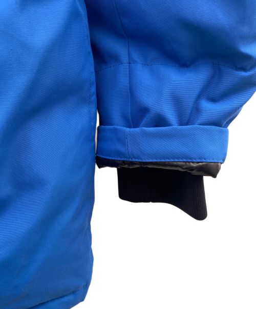 fay（フェイ）fay (フェイ) ダウンコート ブルー×ブラック サイズ:Lの古着・服飾アイテム