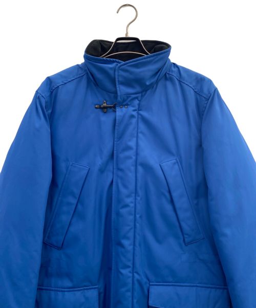 fay（フェイ）fay (フェイ) ダウンコート ブルー×ブラック サイズ:Lの古着・服飾アイテム