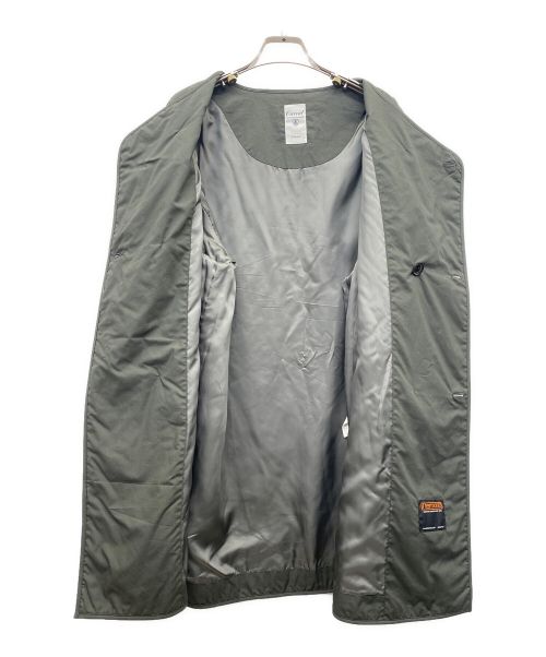 ORCIVAL（オーシバル）ORCIVAL (オーシバル) ノーカラーコート グレー サイズ:1の古着・服飾アイテム