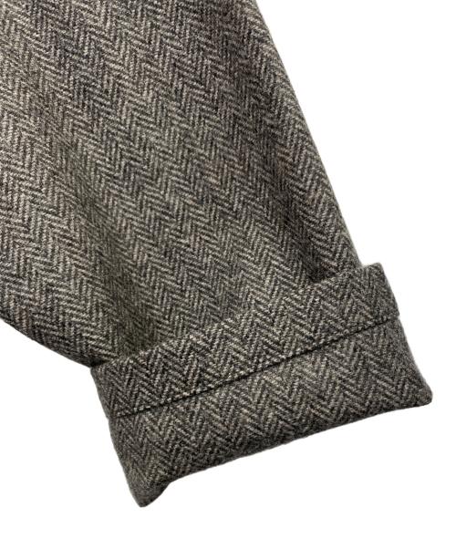 HARVESTY（ハーベスティー）HARVESTY (ハーベスティー) ウールツイード アトリエジャケット グレー サイズ:1の古着・服飾アイテム