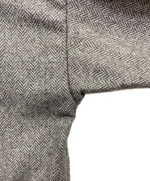 HARVESTY（ハーベスティー）HARVESTY (ハーベスティー) ウールツイード アトリエジャケット グレー サイズ:1の古着・服飾アイテム