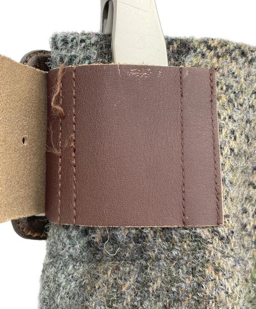 BEAMS BOY（ビームスボーイ）BEAMS BOY (ビームスボーイ) Harris Tweed (ハリスツイード) スカート グリーン サイズ:-の古着・服飾アイテム