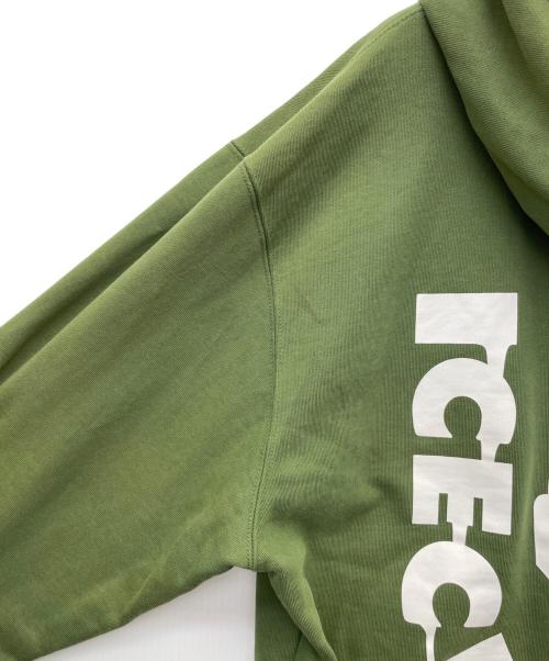 WIND AND SEA（ウィンダンシー）WIND AND SEA (ウィンダンシー) ICE CREAM (アイスクリーム) パーカー グリーン サイズ:Mの古着・服飾アイテム