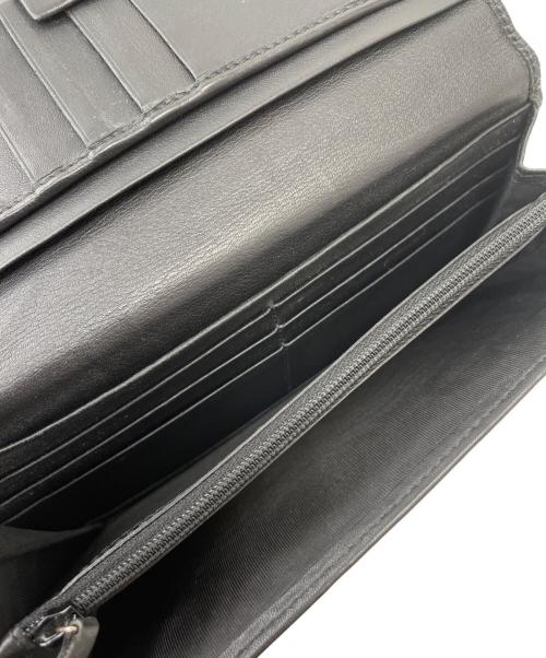 GUCCI（グッチ）GUCCI (グッチ) 長財布 ブラックの古着・服飾アイテム