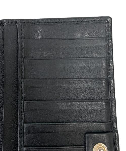 GUCCI（グッチ）GUCCI (グッチ) 長財布 ブラックの古着・服飾アイテム