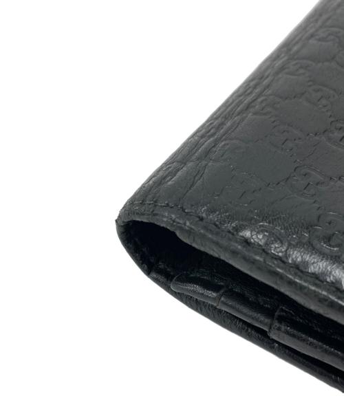 GUCCI（グッチ）GUCCI (グッチ) 長財布 ブラックの古着・服飾アイテム
