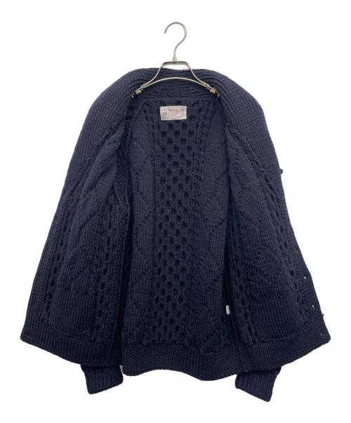 INVERALLAN（インバーアラン）INVERALLAN (インバーアラン) アランニットカーディガン ネイビー サイズ:-の古着・服飾アイテム