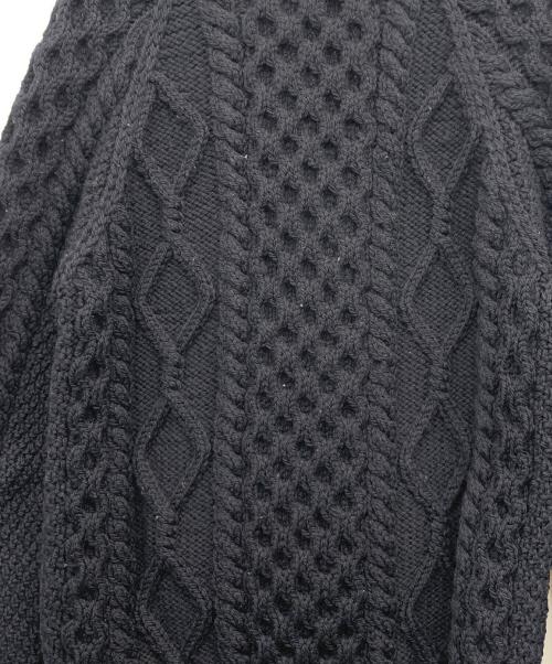 INVERALLAN（インバーアラン）INVERALLAN (インバーアラン) アランニットカーディガン ネイビー サイズ:-の古着・服飾アイテム