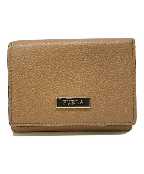 FURLA（フルラ）FURLA (フルラ) 3つ折り財布 ベージュの古着・服飾アイテム