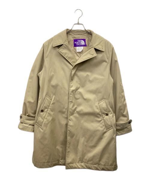 THE NORTHFACE PURPLELABEL（ザ・ノースフェイス パープルレーベル）THE NORTHFACE PURPLELABEL (ザ・ノースフェイス パープルレーベル) ステンカラーコート ベージュ サイズ:Mの古着・服飾アイテム