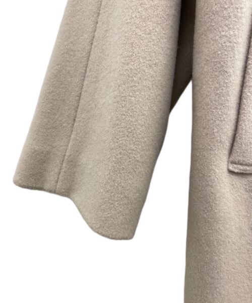 SHIPS any（シップスエニィ）SHIPS any (シップスエニィ) スタンド & ダブル カラー コート ベージュ サイズ:38の古着・服飾アイテム