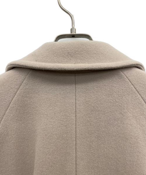 SHIPS any（シップスエニィ）SHIPS any (シップスエニィ) スタンド & ダブル カラー コート ベージュ サイズ:38の古着・服飾アイテム