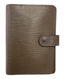 LOUIS VUITTON（ルイ ヴィトン）の古着「アジェンダMM 	手帳カバー」｜ブラウン