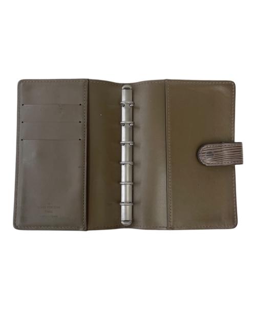 LOUIS VUITTON（ルイ ヴィトン）LOUIS VUITTON (ルイ ヴィトン) アジェンダMM 	手帳カバー ブラウンの古着・服飾アイテム