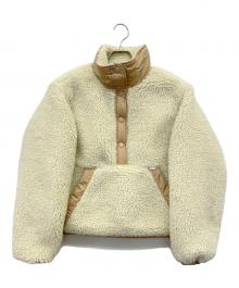 COACH（コーチ）の古着「プルオーバーフリース」｜ホワイト×ベージュ