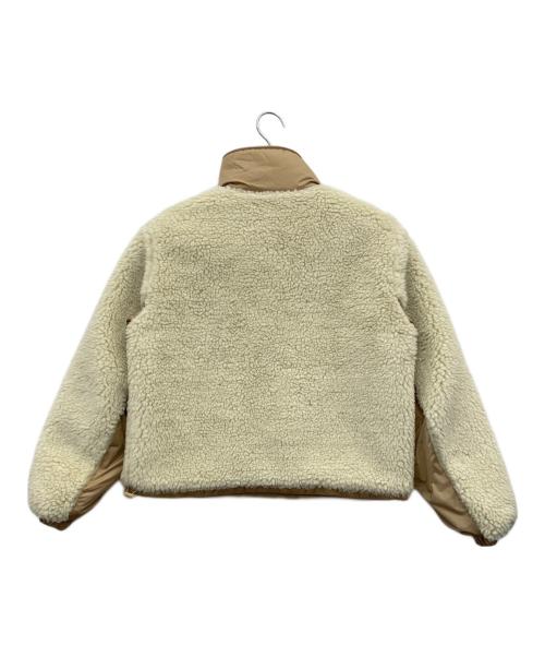 COACH（コーチ）COACH (コーチ) プルオーバーフリース ホワイト×ベージュ サイズ:XSの古着・服飾アイテム