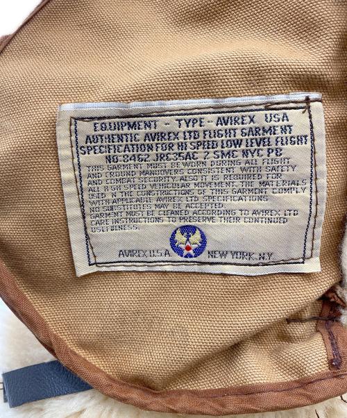 AVIREX（アヴィレックス）AVIREX (アヴィレックス) フライトジャケット ブラウン サイズ:34の古着・服飾アイテム