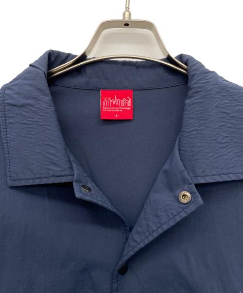 Manhattan Portage（マンハッタンポーテージ）Manhattan Portage (マンハッタンポーテージ) コーチジャケット ネイビー サイズ:Lの古着・服飾アイテム