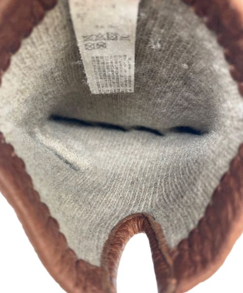 CARIDEI（カリデイ）CARIDEI (カリデイ) レザーグローブ ブラウン サイズ:7の古着・服飾アイテム