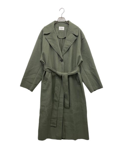 MURUA（ムルーア）MURUA (ムルーア) カラーマキシチェスターコート グリーン サイズ:1の古着・服飾アイテム