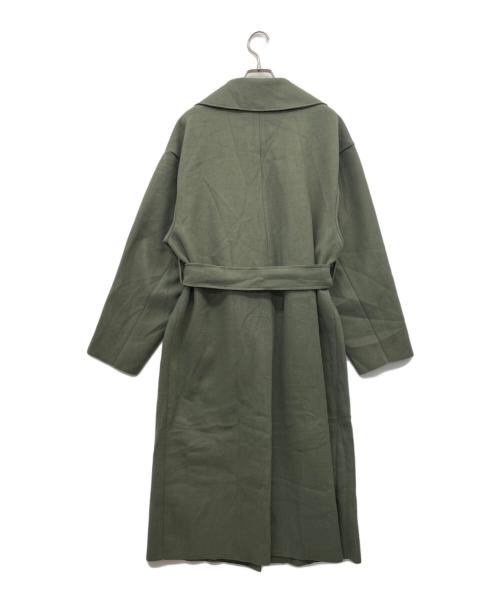 MURUA（ムルーア）MURUA (ムルーア) カラーマキシチェスターコート グリーン サイズ:1の古着・服飾アイテム