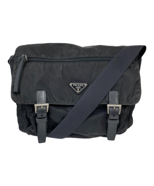 PRADA（プラダ）PRADA (プラダ) ショルダーバッグ ブラックの古着・服飾アイテム