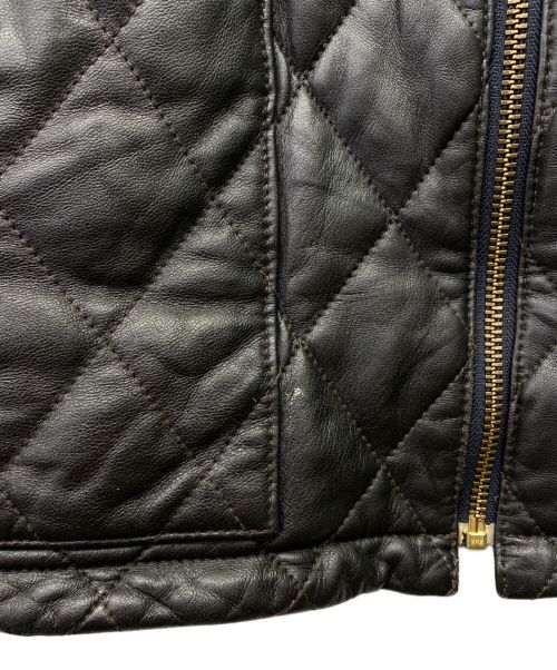 Paul Smith JEANS（ポールスミス ジーンズ）Paul Smith JEANS (ポールスミス ジーンズ) キルティングレザージャケット ブラック サイズ:Lの古着・服飾アイテム