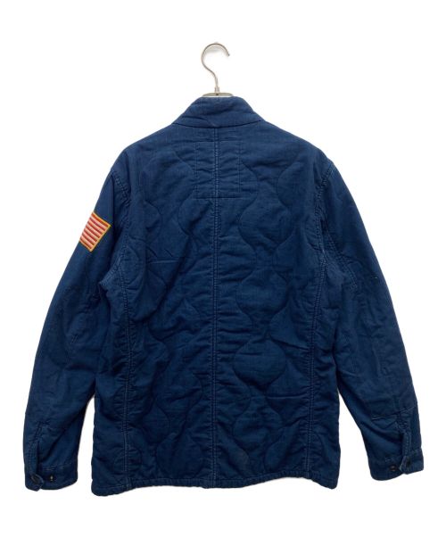 Denim & Supply Ralph Lauren（デニム＆サプライ ラルフローレン）Denim & Supply Ralph Lauren (デニム＆サプライ ラルフローレン) モーターサイクルジャケット ネイビー サイズ:Ｍの古着・服飾アイテム