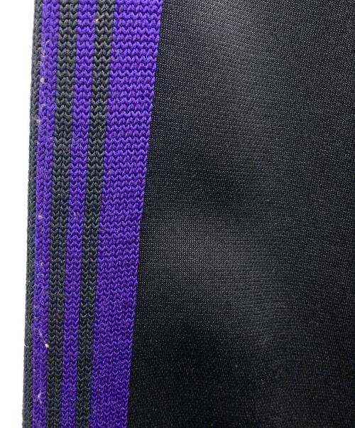 Needles（ニードルズ）Needles (ニードルズ) トラックパンツ ブラック×パープル サイズ:XSの古着・服飾アイテム