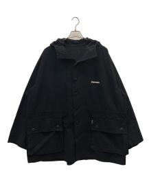 PERUSHU（ペルーシュ）の古着「オーバーサイズスノーパーカー」｜ブラック