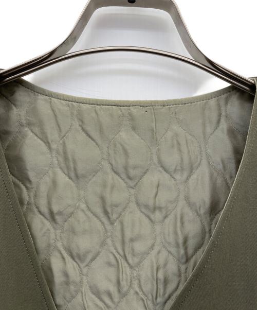 kijima takayuki（キジマタカユキ）kijima takayuki (キジマタカユキ) キルティングカディガン グリーン サイズ:4の古着・服飾アイテム