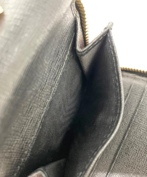 FURLA（フルラ）FURLA (フルラ) ラウンドファスナー財布 ブラックの古着・服飾アイテム