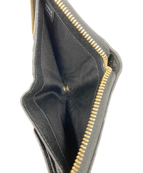 FURLA（フルラ）FURLA (フルラ) ラウンドファスナー財布 ブラックの古着・服飾アイテム