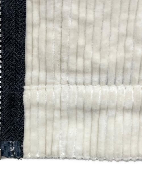 myne（マイン）myne (マイン) コーデュロイブルゾン ホワイト サイズ:Lの古着・服飾アイテム