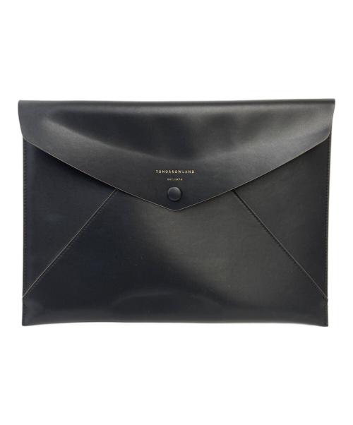 TOMORROW LAND（トゥモローランド）TOMORROW LAND (トゥモローランド) クラッチバッグ ブラックの古着・服飾アイテム