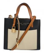 MARC JACOBSマークジェイコブズ）の古着「2WAYショルダーバッグ」｜ブラック×ホワイト