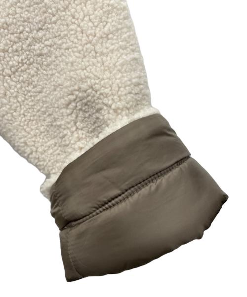 KIYOKO TAKASE（キヨコ タカセ）KIYOKO TAKASE (キヨコ タカセ) リバーシブルフェイクボア ブルゾン ベージュ サイズ:15の古着・服飾アイテム