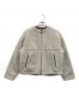 KIYOKO TAKASE（キヨコ タカセ）の古着「リバーシブルフェイクボア ブルゾン」｜ベージュ