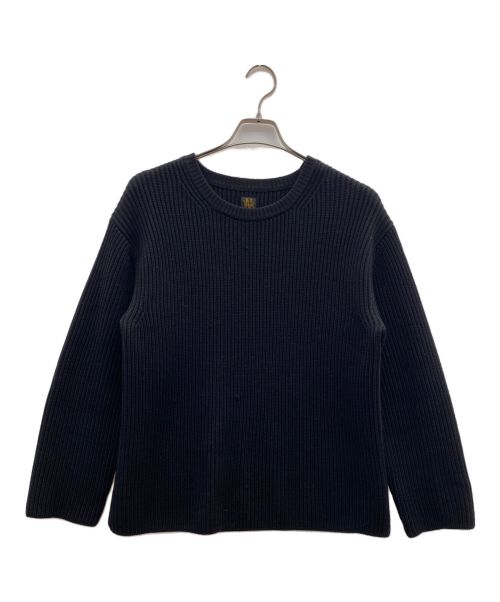 BATONER（バトナ―）BATONER (バトナ―) クルーネックニット ブラック サイズ:1の古着・服飾アイテム