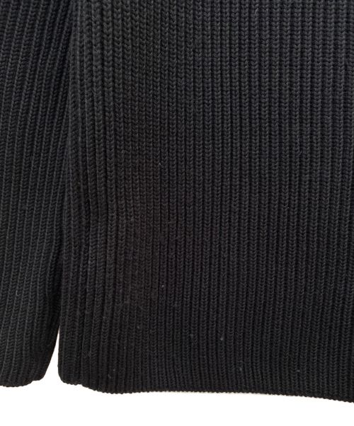 BATONER（バトナ―）BATONER (バトナ―) クルーネックニット ブラック サイズ:1の古着・服飾アイテム