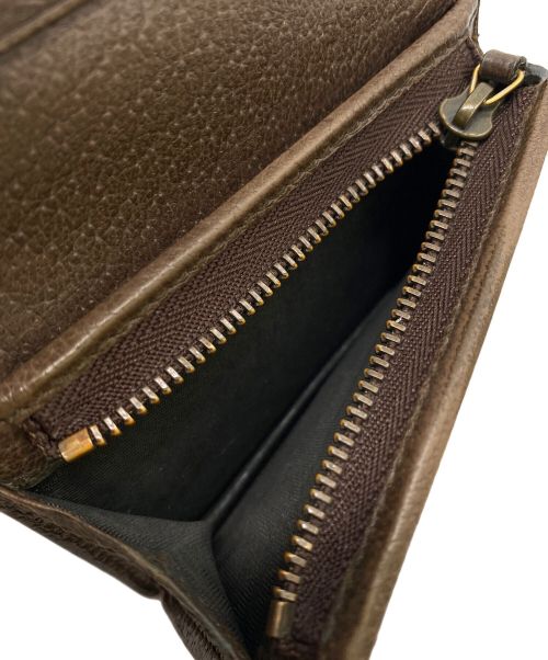 GUCCI（グッチ）GUCCI (グッチ) DISNEY (ディズニー) 2つ折り財布 ブラウンの古着・服飾アイテム