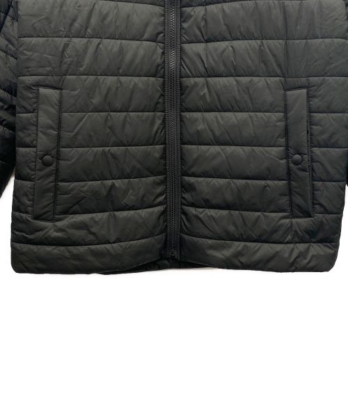 HUGO（ヒューゴ ボス）HUGO (ヒューゴ ボス) 中綿入りフーテッドブルゾン ブラック サイズ:XLの古着・服飾アイテム