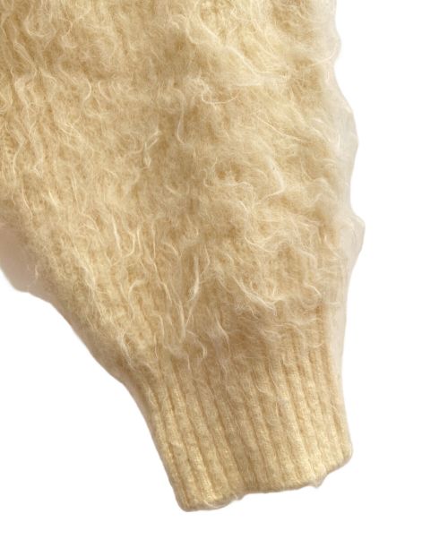 MAISON SPECIAL（メゾンスペシャル）MAISON SPECIAL (メゾンスペシャル) Shaggy Knit Pullover（シャギーニットプルーバー） アイボリー サイズ:FREEの古着・服飾アイテム