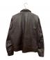 MET'Z (メッツ) レザージャケット ブラウン サイズ:LL：12000円