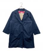 DoCLASSEドゥクラッセ）の古着「グログラン・Aラインコート」｜ネイビー
