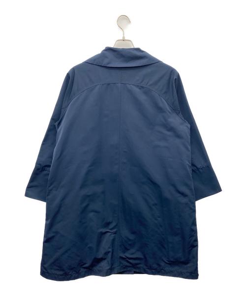 DoCLASSE（ドゥクラッセ）DoCLASSE (ドゥクラッセ) グログラン・Aラインコート ネイビー サイズ:13の古着・服飾アイテム